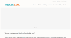 Desktop Screenshot of kodiakdata.com