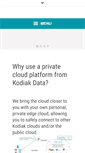 Mobile Screenshot of kodiakdata.com